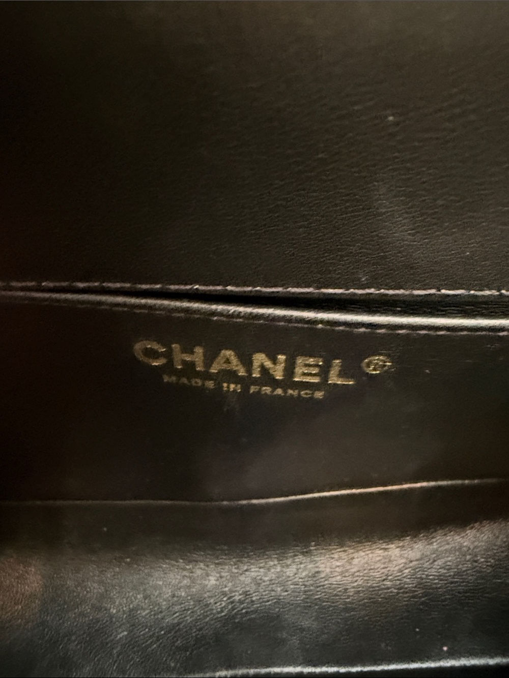 CHANEL Black Quilted Leather Crossbody with Gold Hardware Medium - Picture 3 of 12